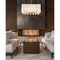 Z-Lite Viviana Chandelier, 8-Light, 26 In.W x 12 In.H, Rubbed Brass/Alabaster 345P26-RB - alternate 8